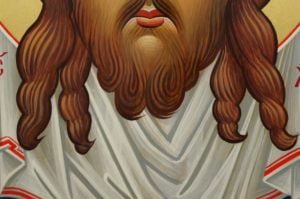 The Holy Face Ubrus Mandylion Hand-Painted Russian Orthodox Icon