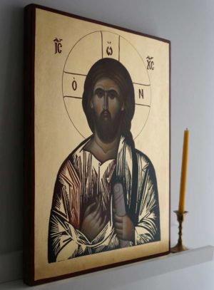 Jesus Christ Almighty Hand-Painted Orthodox Icon