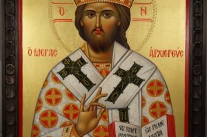Jesus Christ the Great High Priest Hand-Painted Orthodox Icon