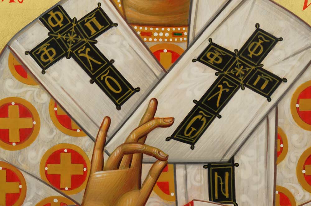 Jesus Christ the Great High Priest Hand-Painted Orthodox Icon