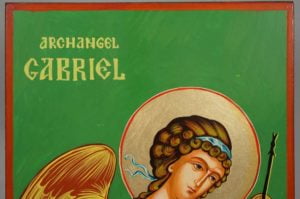 Archangel Gabriel Hand-Painted Orthodox Icon