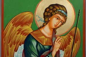 Archangel Gabriel Hand-Painted Orthodox Icon