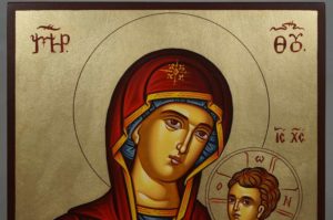 Theotokos Hodegetria (Guide) Hand-Painted Icon