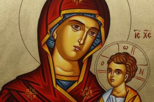 Theotokos Hodegetria (Guide) Hand-Painted Icon