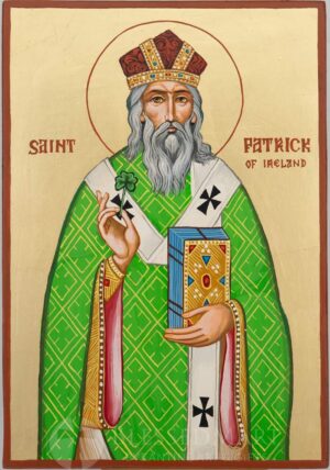 saint patrick of ireland icon