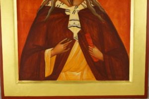 Holy Prophet Elijah Hand-Painted Russian Icon Novgorod school Tretyakov Gallery