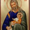 St Simeon The God-Receiver Symeon Hand-Painted Orthodox Icon