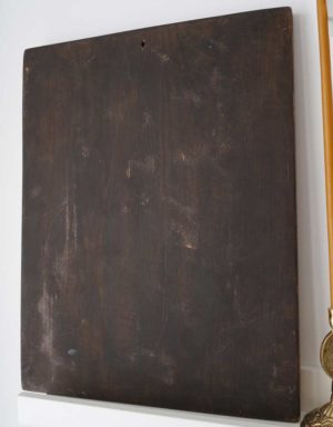 Hand-Painted Orthodox Icon of Theotokos the Guide (raised border)