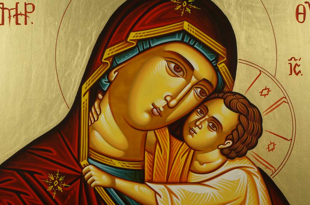 Virgin of the Sweet Kiss Orthodox Icon BlessedMart