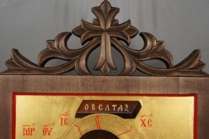 Jesus Christ (Do not weep for me, mother) Hand-Painted Byzantine Icon