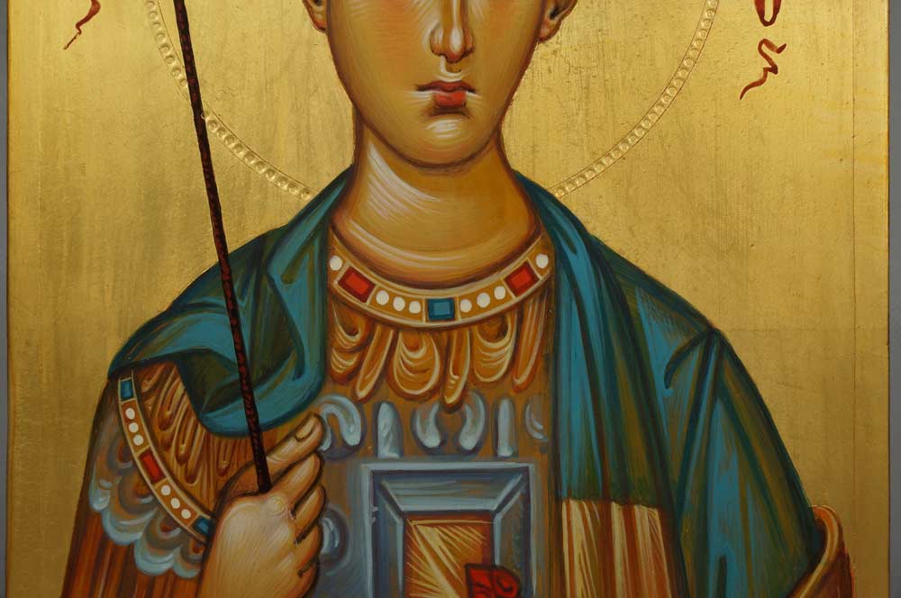 St Demetrios of Thessaloniki Hand-Painted Greek Icon