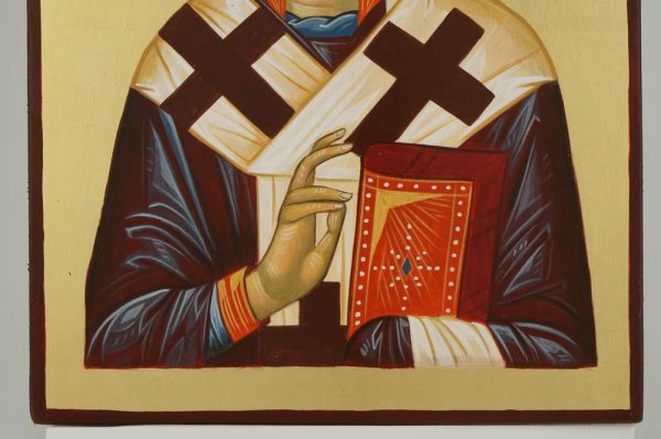 st nicholas of myra icon hand painted orthodox