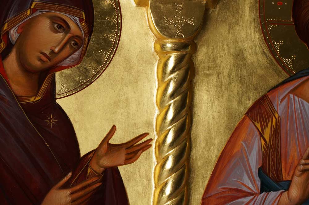 Theotokos Supplicating Deesis Icon Orthodox Byzantine