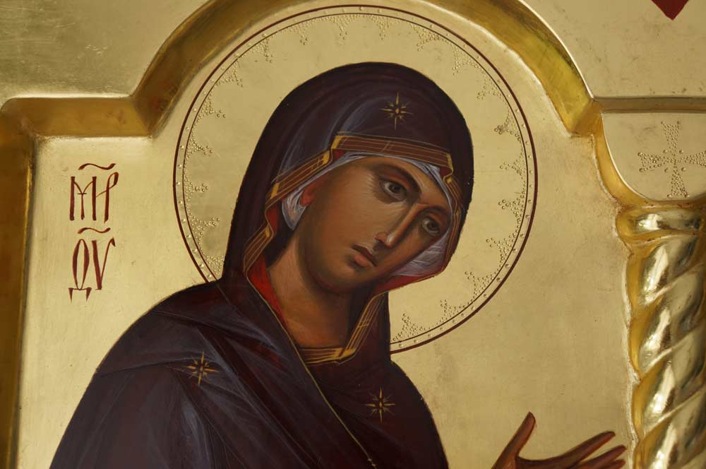 Theotokos Supplicating Deesis Icon Orthodox Byzantine