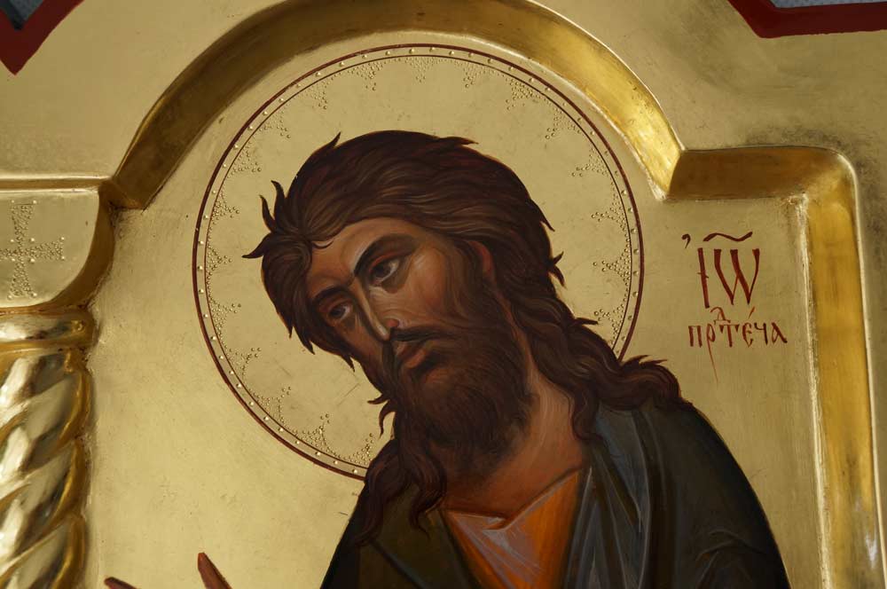 Deesis St John the Baptist Hand-Painted Orthodox Icon