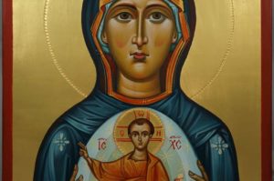 Mother of God (Oranta) Orans Hand-Painted Russian Orthodox Icon