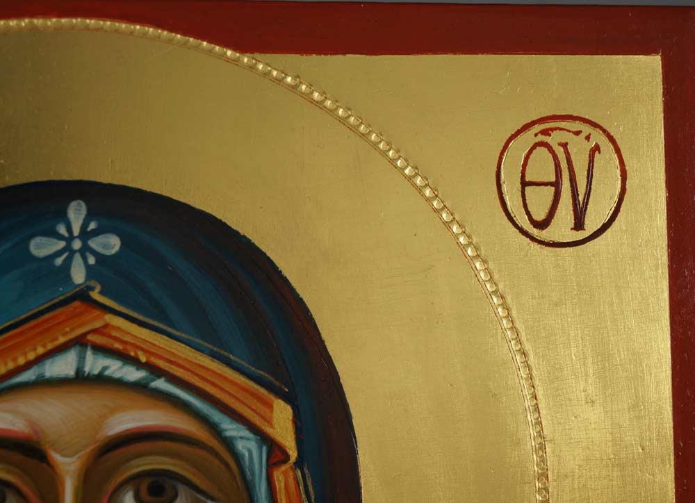 Mother of God (Oranta) Orans Hand-Painted Russian Orthodox Icon