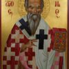 St Epiphanius of Salamis Hand-Painted Greek Orthodox Icon