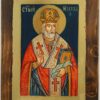 St Nicholas of Myra Icon Hand Painted Orthodox