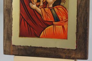 Theotokos Sweet Loving small Hand Painted Icon Byzantine Orthodox