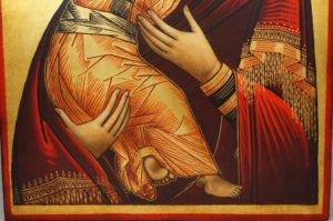 Our Lady of Vladimir Theotokos Vladimirskaya Hand-Painted Orthodox Icon