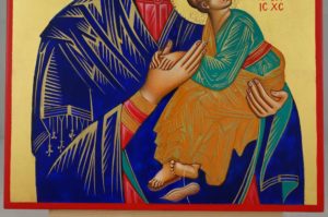 Our Lady of Perpetual Help Hand Painted Orthodox Icon on Wood
