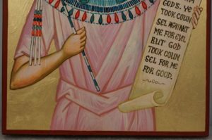 St Joseph the All-Comely Hand-Painted Orthodox Icon