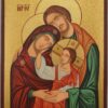 Holy Family Icon Large Hand Painted Byzantine Orthodox