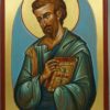St Apostle and Evangelist Luke Hand-Painted Icon