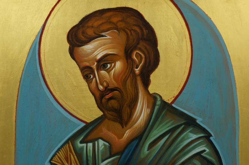 St Apostle and Evangelist Luke Hand-Painted Icon