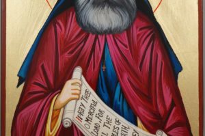Saint St Silouan of Athos Hand Painted Greek Orthodox Icon