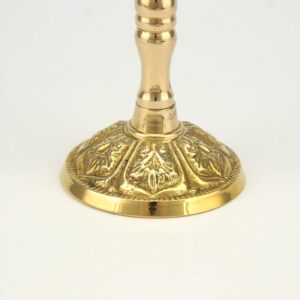 Single Brass Candle Holder Orthodox Candlestick