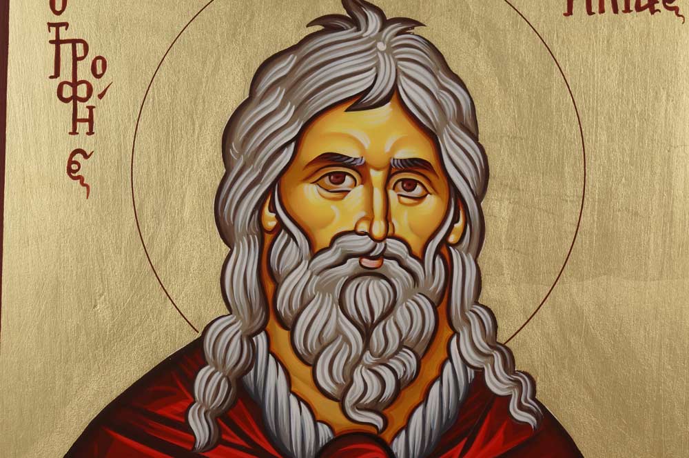 The Holy Prophet Elias Ilias Elijah Hand-Painted Orthodox Icon