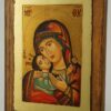 Theotokos Eleusa Rila small Icon Hand Painted Byzantine Orthodox