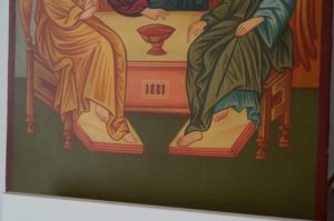 Hospitality of Abraham Andrei Rublev Holy Trinity Hand Painted Orthodox Icon