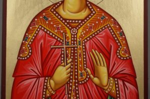 St Catherine of Alexandria Hand-Painted Byzantine Icon