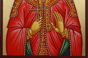 St Catherine of Alexandria Hand-Painted Byzantine Icon