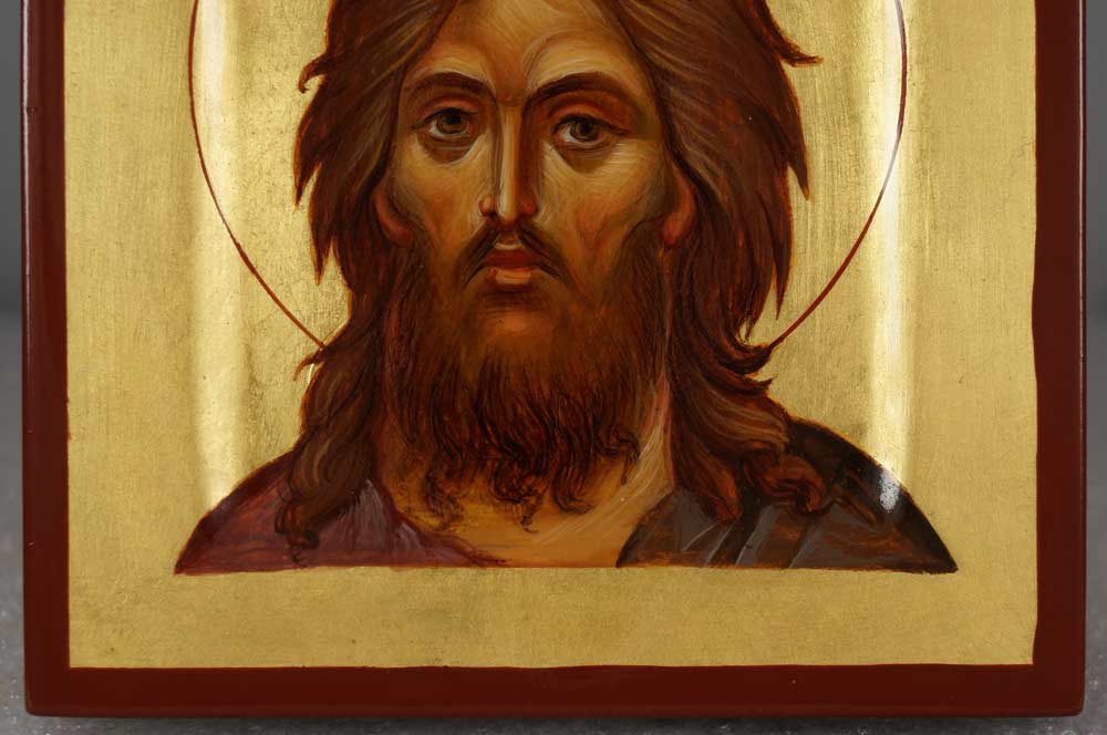 St John the Baptist Miniature Hand-Painted Orthodox Icon