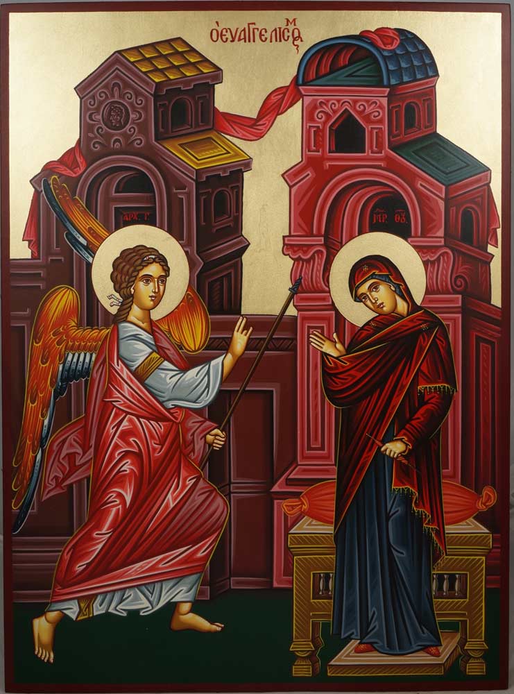 The Annunciation Of The Theotokos Orthodox Icon Blessedmart Last icons posted (october 2020 ) : blessedmart