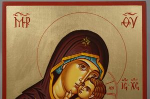 Theotokos Sweet Loving Hand-Painted Orthodox Icon