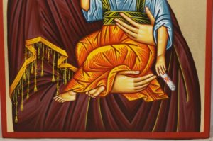 Theotokos Sweet Loving Hand-Painted Orthodox Icon