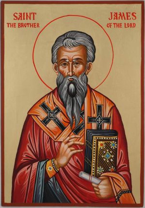 saint james brother of the lord icon hand painted orthodox