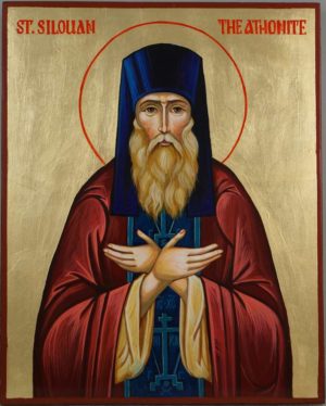 St Silouan the Athonite Hand-Painted Orthodox Icon