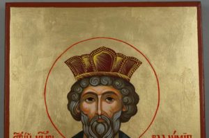 Saint Vladimir the Great Hand-Painted Russian Orthodox Icon