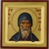 st anthony the great miniature icon hand painted