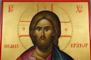 Christ the Teacher (Pantokrator) Hand-Painted Orthodox Byzantine Icon