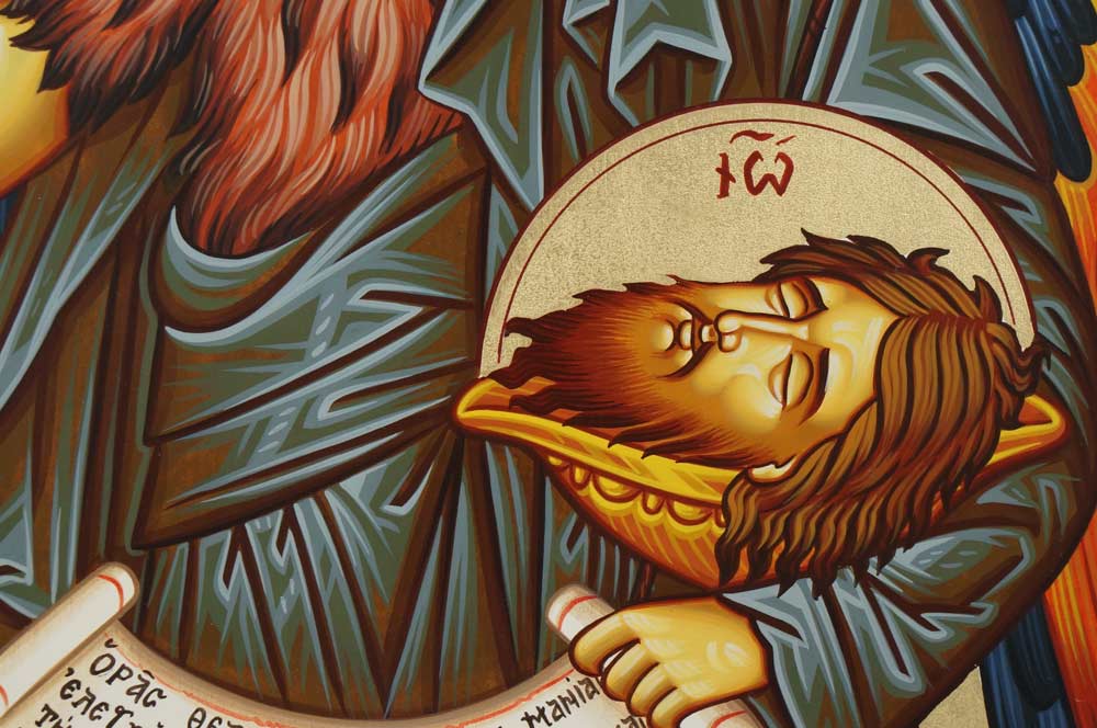 St John the Forerunner Baptist Hand-Painted Greek Orthodox Icon