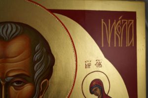 St Saint Nicholas of Myra Hand-Painted Byzantine Orthodox Icon