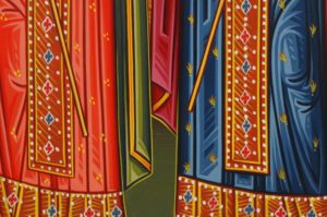 Synaxis of the Archangels Hand-Painted Greek Orthodox Icon