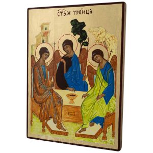 hospitality of abraham icon (rublev trinity)